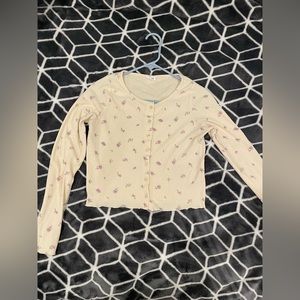 Yellow Button-Down Long Sleeve